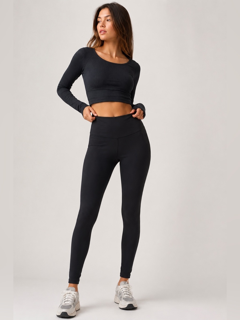 Offline by Aerie Real Me High Rise Leggings Black Size S NWT